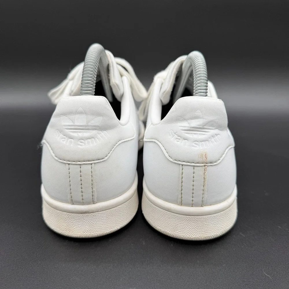 Adidas Stan Smith Triple White Mens Shoes Q47225 Size 8